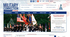 Desktop Screenshot of militaryconnection.com